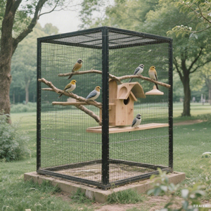 Cage à Oiseaux d'Extérieur Robuste Galvanisée de 1,8 m - Product Image 5