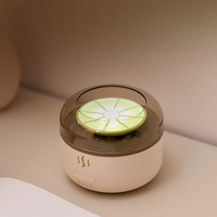 Diffuseur de parfum de style citron à la maison Diffuseur de parfum d'huiles essentielles Humidificateur d'air Usb de bureau 160ml Timing