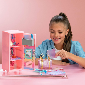 Móveis de brinquedos 18 polegadas, boneca de escola, mini fechadura de metal para boneca americana para bebê - Product Image 6