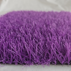 <span class=keywords><strong>Gazon</strong></span> <span class=keywords><strong>synthétique</strong></span> écologique en plastique souple pour enfants, magnifique pelouse artificielle violette pour aire de jeux, herbe artificielle naturelle pour aménagement paysager - Product Image 2