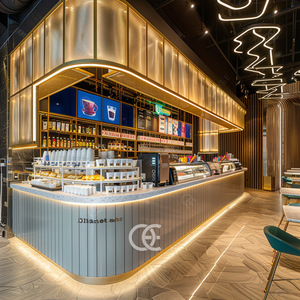 Design del negozio decorazione caffetteria chiosco Design chiosco <span class=keywords><strong>Bar</strong></span> Design <span class=keywords><strong>per</strong></span> stand di caffè - Product Image 5