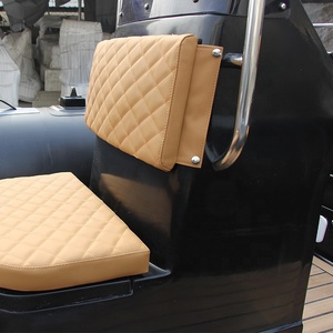 Vente d'usine Hypalon/PVC <span class=keywords><strong>4</strong></span>.8m RIB Boat Deep V Fiberglass Hull Gonflable RIB Boat 480 pour la pêche avec moteur - Product Image 4