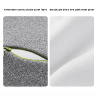 Coussin médical de soulagement de la sciatique et du dos pour chaises de bureau Coussin de siège de soulagement de la pression du coccyx