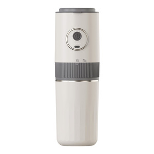 Cafetera Eléctrica Inalámbrica Portátil Mini con Molinillo Integrado, Semiautomática Italiana Todo <span class=keywords><strong>en</strong></span> Uno para Uso Doméstico y de Viaje - Product Image 1