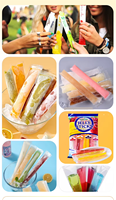 Machine d'Emballage Automatique Économique pour Petits Sacs Plastiques (Sucettes Glacées, Gelée, Jus, Crème Glacée, Yaourt, Sauce, Parfum)