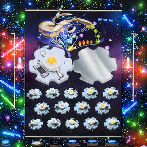 Scheda <span class=keywords><strong>LED</strong></span> Bicolore 1W, Diodi <span class=keywords><strong>LED</strong></span> a Doppio Colore Rosso Verde Blu Bianco, Chip <span class=keywords><strong>LED</strong></span> COB 5V 20mm in Alluminio per Torce <span class=keywords><strong>LED</strong></span> Fai-da-Te - Product Image 2