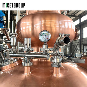 Système <span class=keywords><strong>de</strong></span> Distillation MICET 500L avec Cuve en Cuivre, Colonne, Panier <span class=keywords><strong>de</strong></span> Distillation, Condenseur <span class=keywords><strong>de</strong></span> Qualité Supérieure et Réservoir <span class=keywords><strong>de</strong></span> Collecte pour <span class=keywords><strong>Gin</strong></span> et Whisky - Product Image 5