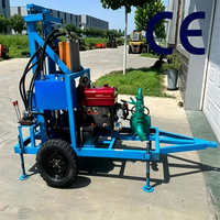 Fournisseur chinois – Nouvelle mini-sondeuse hydraulique diesel pour puits d'eau et mines, vente directe usine, portée max. 150 m, avec moteur