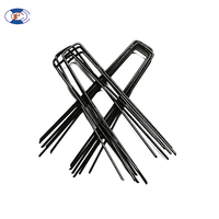 HF U-Shaped Galvanized Steel Staples & Pegs with Smooth Shank for Construction Material