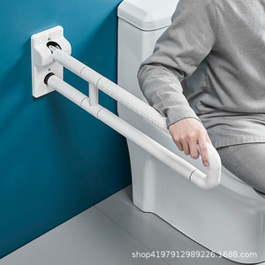 Barres d'appui pour toilettes Baiyurui 8866-12 en acier inoxydable antidérapantes pour personnes âgées et handicapées, barre de sécurité pour salle de bain - Product Image 5