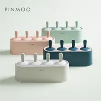 Pinmoo — moule à crème glacée en Silicone, réglable avec Logo personnalisé, bricolage