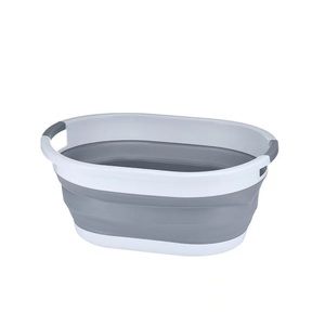 24L /37L/39L Foldable Basin Bathroom Storage Container Collapsible Wash Basin for Bathroom Cleaning - Product Image 1