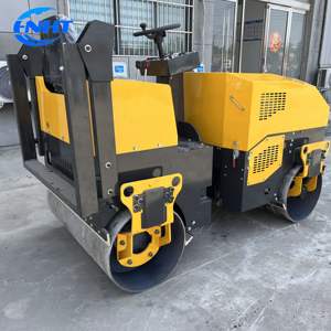 Rodillo Compactador de Asfalto Vibratorio Hidráulico de Doble Tambor Pequeño de 2000 kg, Rodillo Compactador de Carreteras al por Mayor. - Product Image 1
