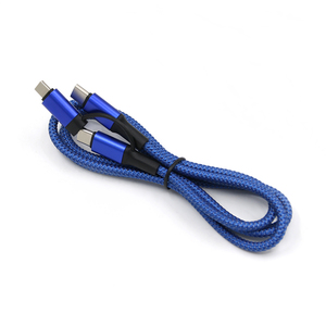 Cable de Carga y Transferencia de Datos Tipo-C Macho a <span class=keywords><strong>Micro</strong></span> Macho de Alta Calidad 3A 60W, con Trenzado de Nailon, Conductor de Cobre Puro para Teléfono Móvil - Product Image 5