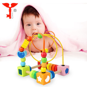 Classique en gros jouet éducatif en bois perles jeu de <span class=keywords><strong>labyrinthe</strong></span> pour les enfants - Product Image 5