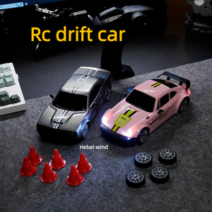 Auto da Corsa <span class=keywords><strong>RC</strong></span> Professionale ROLIN PY380 1:24 con Funzione <span class=keywords><strong>Drift</strong></span> ad Alta Velocità e Ritorno Automatico per Ragazzi - Product Image 3