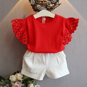 2020 New Design Summer <b>Flare</b> Sleeve Back to School China Wholesale Boutique Floral Little Baby Girls Bangladesh Kids Clothing - Product Image 5