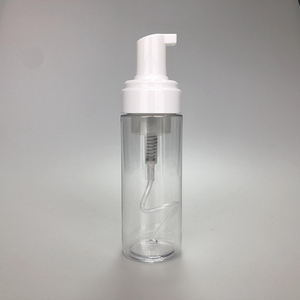 80ml 100ml 120ml Bouteille à pompe à mousse blanche transparente vide pour le lavage des mains, le nettoyage du visage et du corps Bouteille pulvérisatrice à pompe moussante - Product Image 2