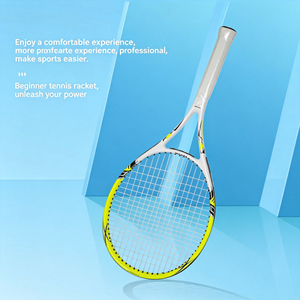 Raquette de tennis en fibre de carbone et graphite pour femmes, vente en gros d'usine, avec sac de transport, pour joueuses débutantes, look sportif féminin - Product Image 4