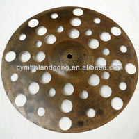 Cymbales Splash 12'' en Alliage de Bronze B20 100% Fabriquées à la Main en Chine, Marque Tongxiang de Haute Qualité, OEM Accepté pour Batterie