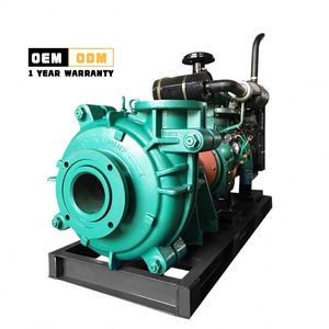Long Service Life <b>Sludge</b> Dirty Mud <b>Pump</b> High Efficiency Rubber Lined Industrial Centrifugal Slurry <b>Pump</b> for Slag Discharge - Product Image 1