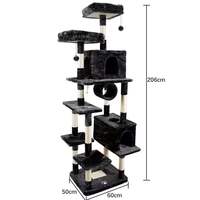 Approvisionnement direct d'usine U-PETS OEM & ODM arbre à chat multifonctionnel maison de chat