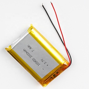 KC bis ได้รับการรับรองแบตเตอรี่ลิเธียม3.7V 103450แบตเตอรี่ลิเธียมไอออน2000มิลลิแอมป์ต่อชั่วโมงสำหรับของเล่น - Product Image 6