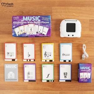 Ensemble <span class=keywords><strong>de</strong></span> lecteurs <span class=keywords><strong>de</strong></span> cartes flash musicales pour enfants, machine <span class=keywords><strong>de</strong></span> lecture audio avec cartes flash musicales, jouet éducatif pour l'apprentissage précoce <span class=keywords><strong>de</strong></span> la <span class=keywords><strong>musique</strong></span> - Product Image 5