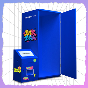 JIPAI Fabricant Direct – Cabine <span class=keywords><strong>Photo</strong></span> Personnalisable avec Autocollant Extérieur – Nouvelle Tendance : Cabine <span class=keywords><strong>Photo</strong></span> Aérienne en Libre-Service avec Impression Instantanée - Product Image 4