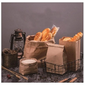 Custom Logo <b>Small</b> Kraft Paper Lunch <b>Bag</b> Recycled and Eco-Friendly - Product Image 6