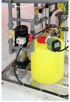 Pompe doseuse de chlore automatique avec débitmètre pour le traitement de l'eau potable et de la piscine