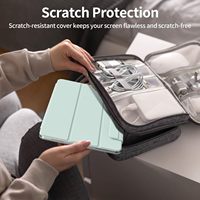 Intelligente Auto-Sleep Magnetische Dreifach-Faltbare Standhülle mit Rückprallfunktion für iPad (A16) 11./10. Generation (11/10,9 Zoll 2025/2022) Leichtgewichtig