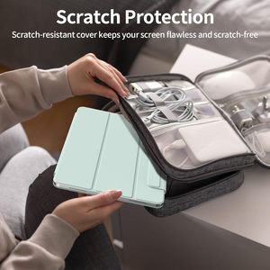 Custodia Smart con Funzione Auto-Sleep, Supporto Magnetico Trifold e Chiusura a Rimbalzo per iPad (A16) 11a/10a Generazione (11/10.9 Pollici 2025/2022) Leggera - Product Image 5