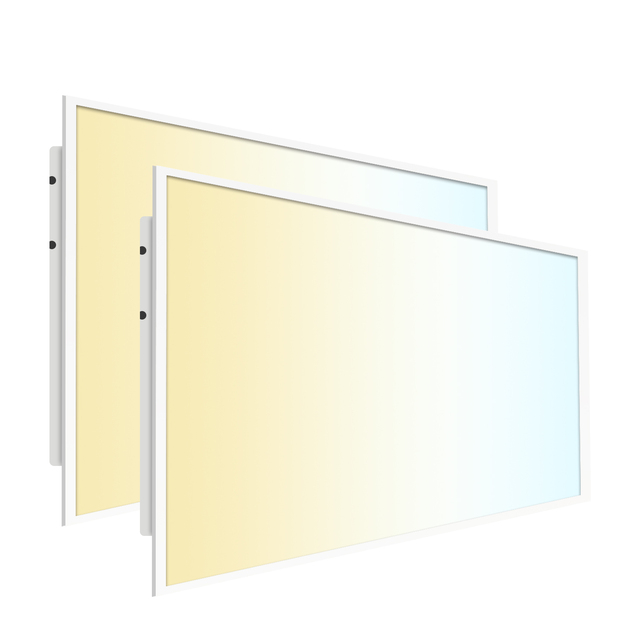 2X4 Dimmable Ceiling Surface Mounted Led Panel Light Square Flat Led Panel Light for Supermarket Office Hospital