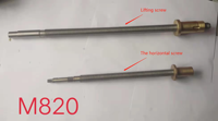 Meuleuse de surface d'établi M820 avec norme CE/Mini rectifieuse d'outil de surface/rectifieuse pour métal