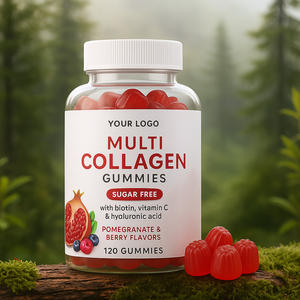 Saç cilt çivi için tam spektrum kollajen karışımı ile sıcak satış şeker ücretsiz kollajen Gummies 120 Gummies - Product Image 1