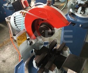 Machine de découpe de tubes à scie circulaire semi-automatique manuelle MC-315B, coupe à 45 degrés sur l'acier inoxydable et le nouveau matériau - Product Image 3