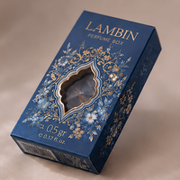 Cajas de Regalo de Perfume de Cartón Reciclable Personalizadas Premium con Recubrimiento UV y Estampado en Caliente, Empaque Plegable para Perfume