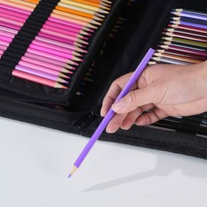 Lot de crayons de couleur hexagonaux professionnels en tilleul, 120 couleurs, avec emballage personnalisé et logo, certifiés EN71, pour artistes et écoles - Product Image 3