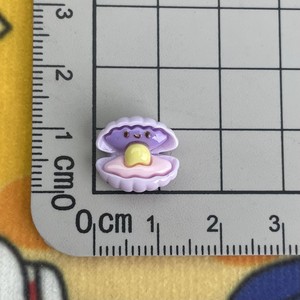 Mignon Mini Ocean Series Resinpendants, crabes, tortues, breloques étoiles de mer patchs en résine adaptés aux accessoires de fabrication de bijoux - Product Image 4