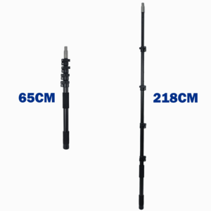 Bâton télescopique en fibre de <span class=keywords><strong>carbone</strong></span> léger pour outils d'extérieur, perche extensible réglable et applications portables - Product Image 1