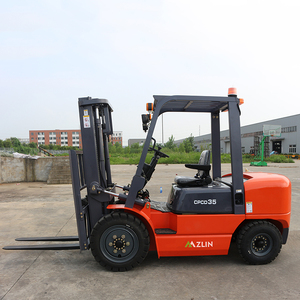ZLIN CPCD35 3.5Ton New Forklift Truck for Construction Diesel <b>Engine</b> Powered 6000mm <b>Lifting</b> Height 4WD Seated Operation - Product Image 3