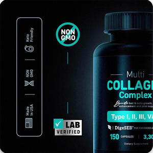 Complément alimentaire <span class=keywords><strong>multivitamin</strong></span>é pour adultes en stock transfrontalier, collagène en peptides, beauté et santé, avec des bienfaits pour la croissance des cheveux - Product Image 2