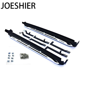 Estribos Laterales Todoterreno de Aleación de Aluminio de Lujo JOESHIER, Juego Completo, Protección OEM para NISSIA X-TRAIL 2014-2022 - Product Image 5