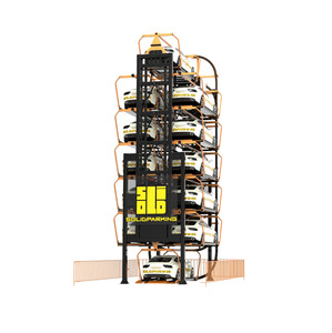 Sistema <span class=keywords><strong>de</strong></span> Estacionamiento Rotatorio que Ahorra Espacio, <span class=keywords><strong>de</strong></span> 8 a 20 Autos, Totalmente Automatizado con Control <span class=keywords><strong>de</strong></span> Acceso Inteligente - Product Image 5