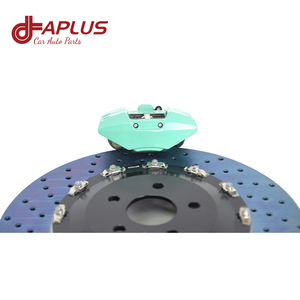 Kit de Frenos Delanteros y Traseros APLUS, Calibradores Verdes, Discos de Freno, Mejora para el Sistema de Frenado del Automóvil - Product Image 3