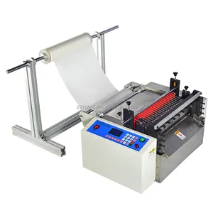 Máquina automática de corte de rollos de papel de tela de mascotas, máquina de corte de película de cinta adhesiva opp de alta calidad