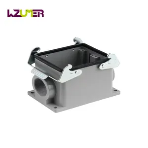 WZUMER 1100322411012 H32A High Construction Double Buckle Side Entry Heavy Duty Connector Base