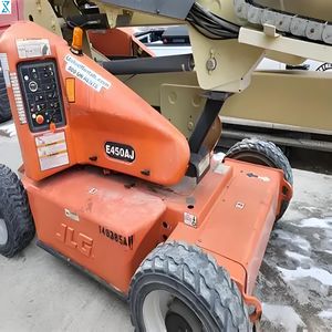 رافعة ذراع مفصلية <span class=keywords><strong>JLG</strong></span> E450AJ موديل 2020، حمولة 227 كجم، نظام بطارية 48 فولت، محرك كهربائي، علبة تروس، مضخة، استهلاك وقود منخفض - Product Image 3