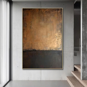 Tùy Chỉnh Bán Buôn Handmade Trang Chủ Trang Trí Lớn Vải Tác Phẩm Nghệ Thuật Trừu Tượng Sơn Dầu Tường Nghệ Thuật Vẽ Tay Kết Cấu Hình Ảnh - Product Image 5